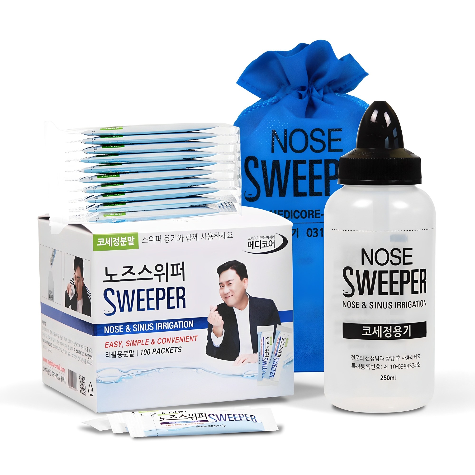 노즈스위퍼 코세척기 + 코세척분말 120포 23,500원