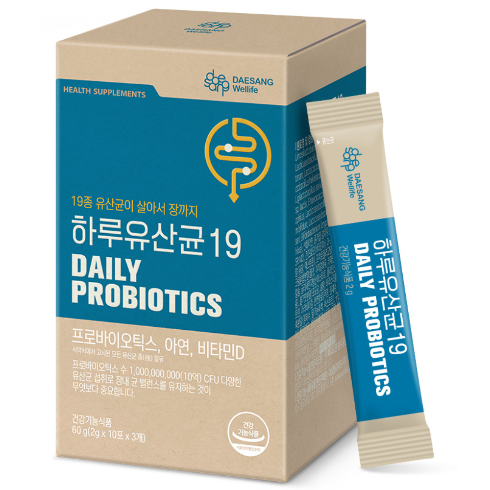 대상웰라이프 정품 하루 유산균 19 14,900원