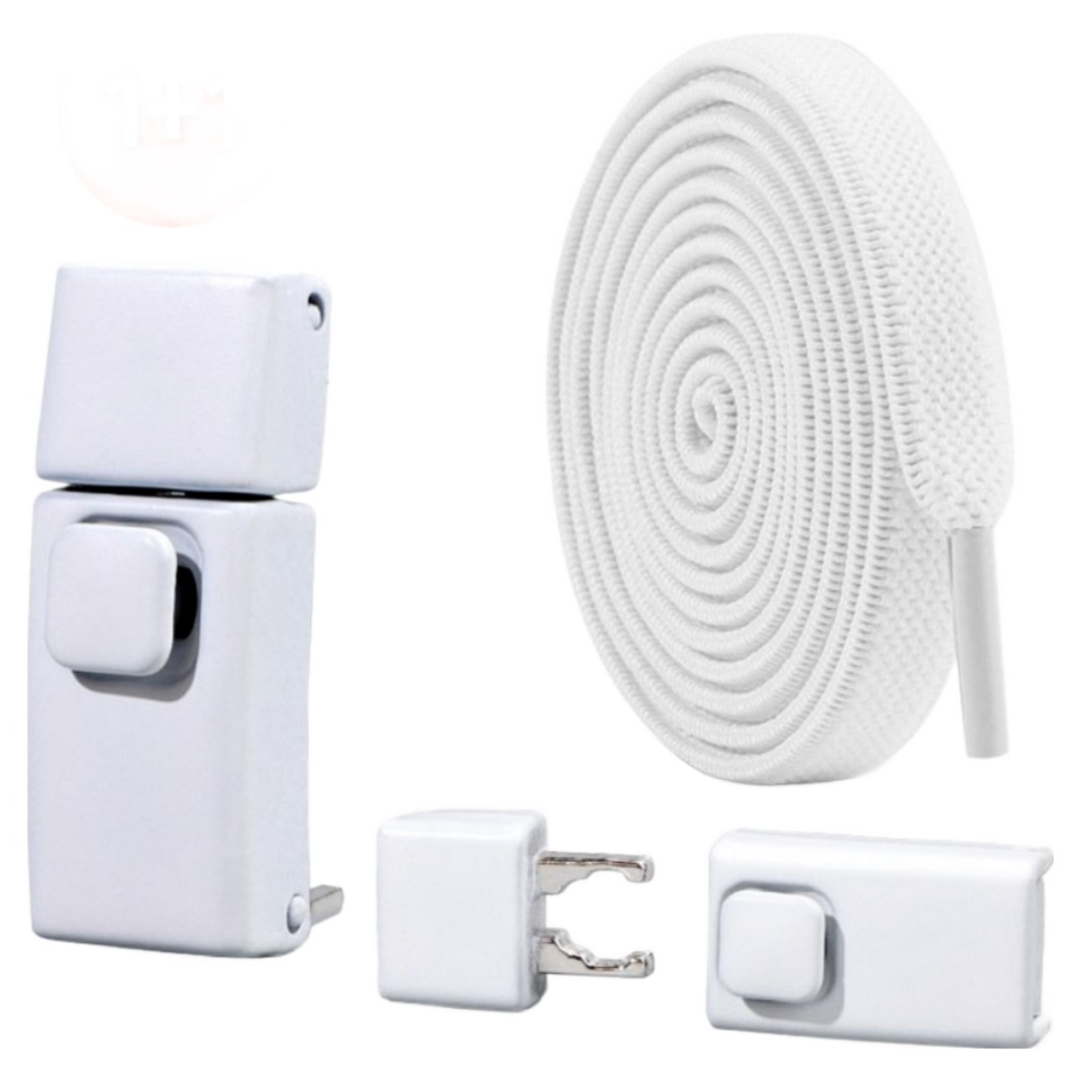 라스푸텐 간편한 매듭없는 신발끈 운동화끈 스판 탄성 버클 버튼형 착탈식 무매듭 11,900원