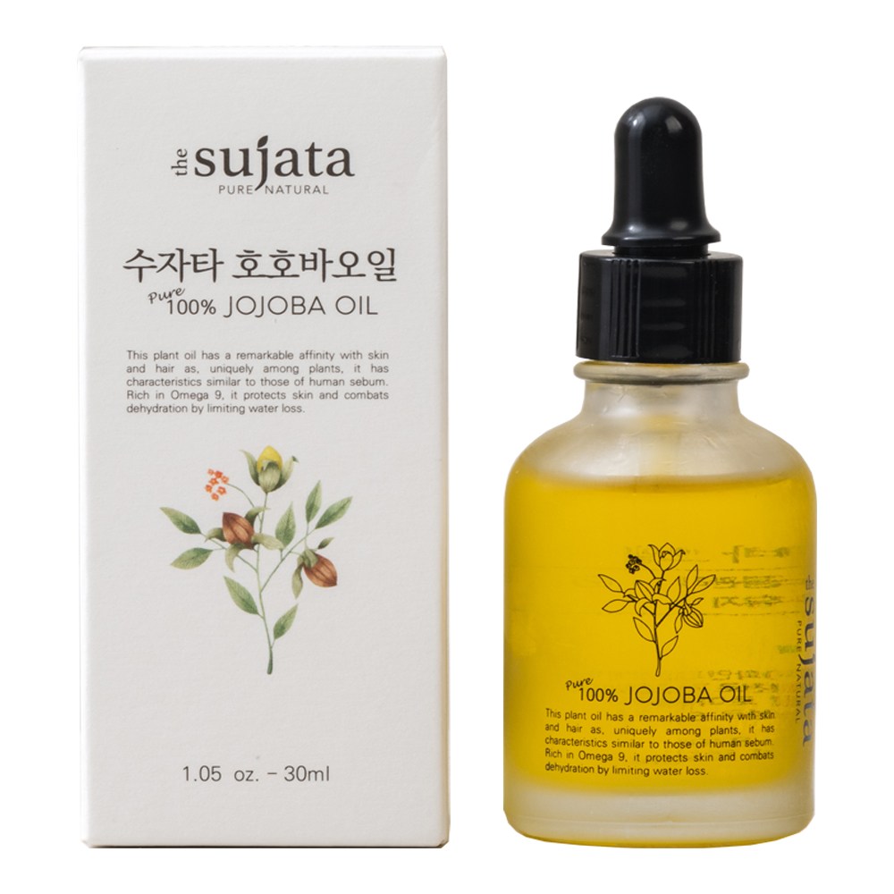 수자타 호호바오일 냉압착 비정제 퓨어, 30ml, 1개 12,000원