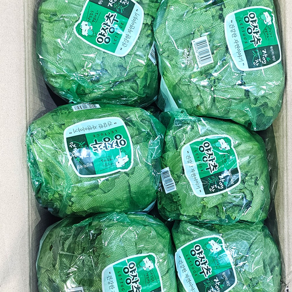 클릭마켓 국내산 포장 양상추 샐러드용, 6개, 350g 14,800원