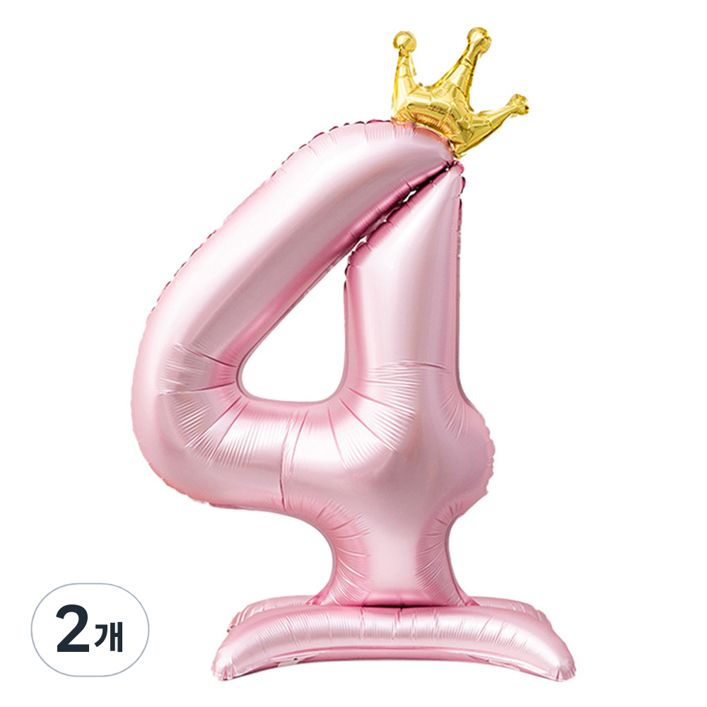 인블룸 대형 왕관 숫자 스탠드 파티풍선 4 16,250원