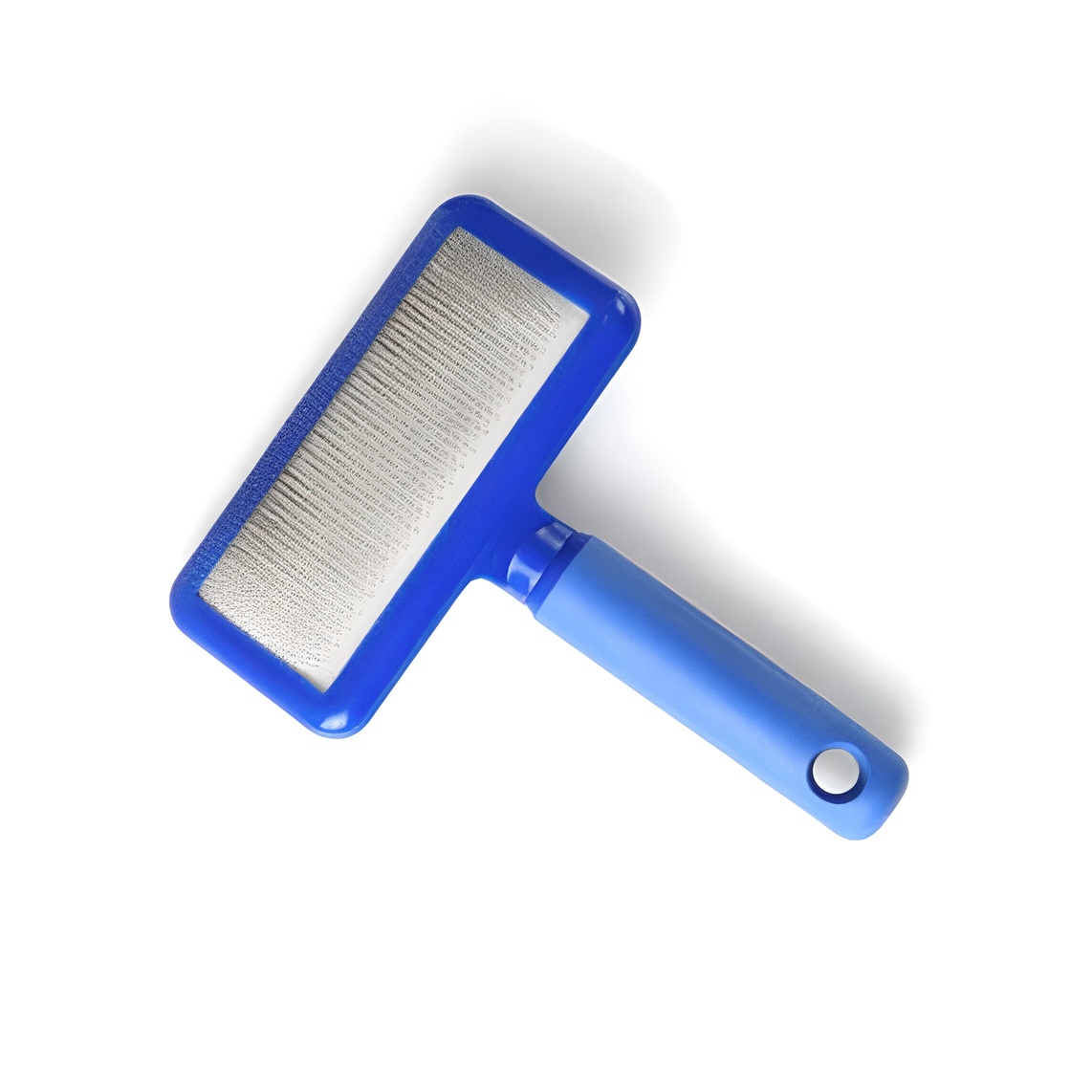 플러쉬퍼피 반려동물 슬리커 소프트 브러쉬 12 x 15.8 cm, 블루, 1개 36,500원