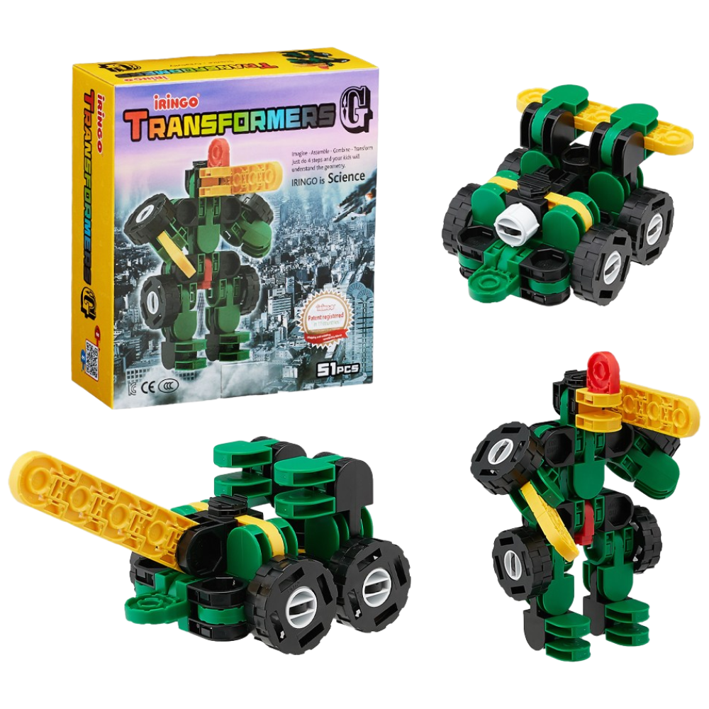 아이링고 트랜스포머G 51pcs 변신로봇 블럭장난감, 혼합색상, 1개 19,100원