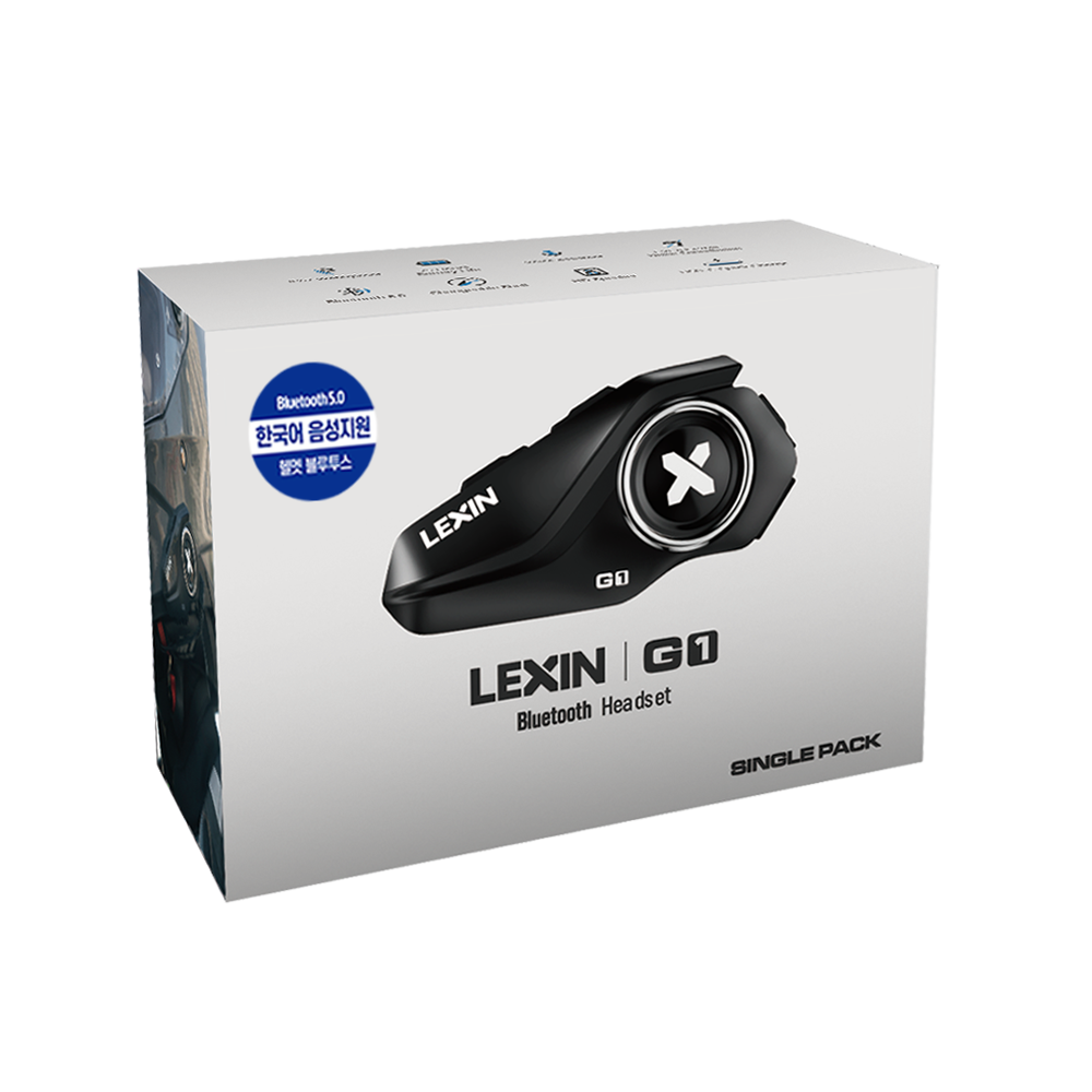 LEXIN G1 오토바이 헬멧 블루투스 무선 이어폰 딜리버리 라이더 헤드셋 68,000원