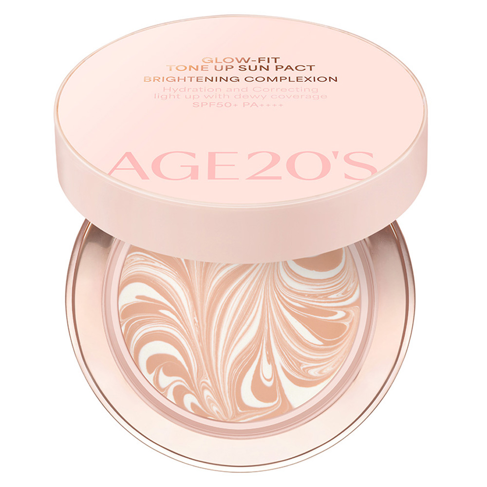 에이지투웨니스 글로우핏 톤업 선팩트 SPF50+ PA++++ 14,990원