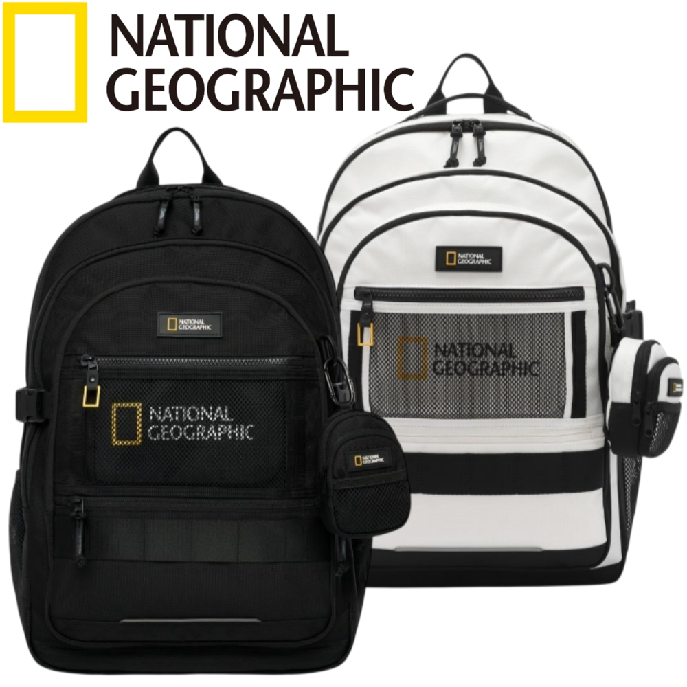 [매장 발송] 내셔널지오그래픽 남녀공용 백팩 커플 가방 학생 직장인 등하교 출퇴근 데일리 아웃도어 등산 캠핑 낚시 172,900원