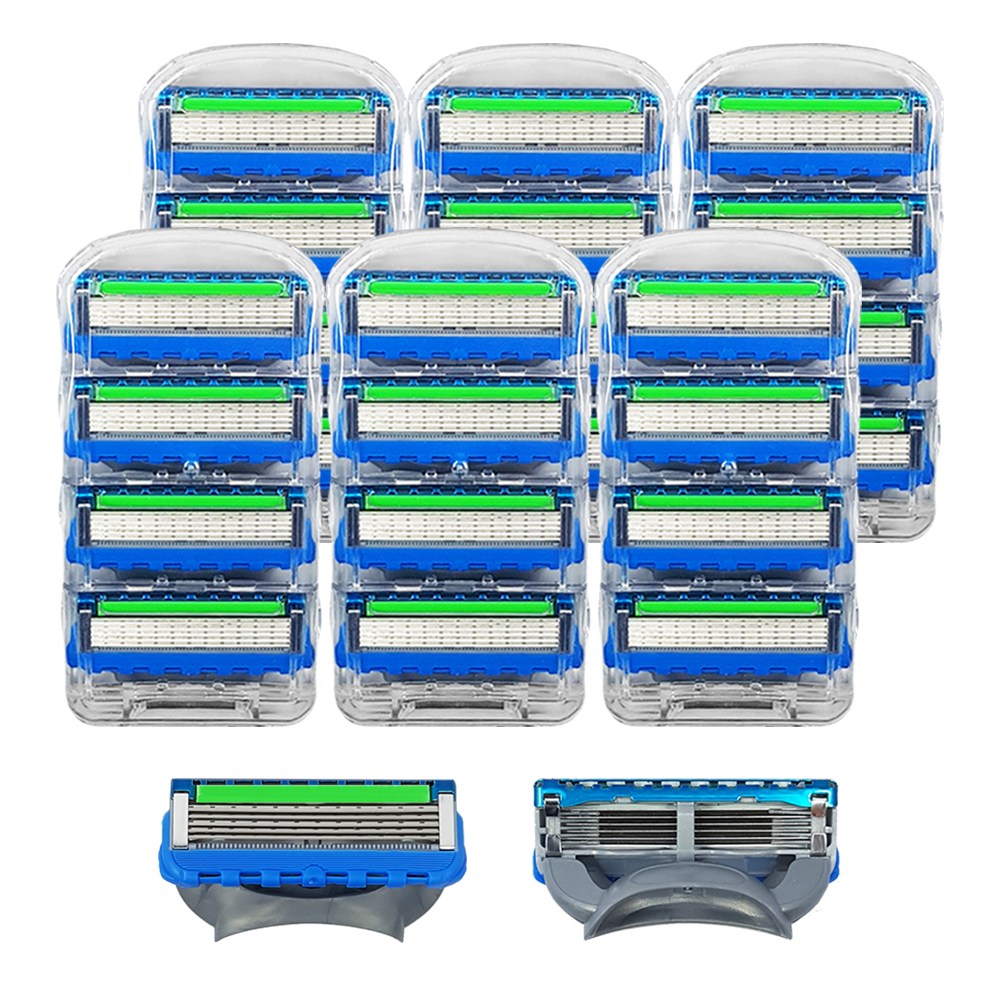 ARES 질레트 퓨전 프로글라이드 파워 면도날 호환 24입팩 세트 5중날 윤활스트립 23,290원
