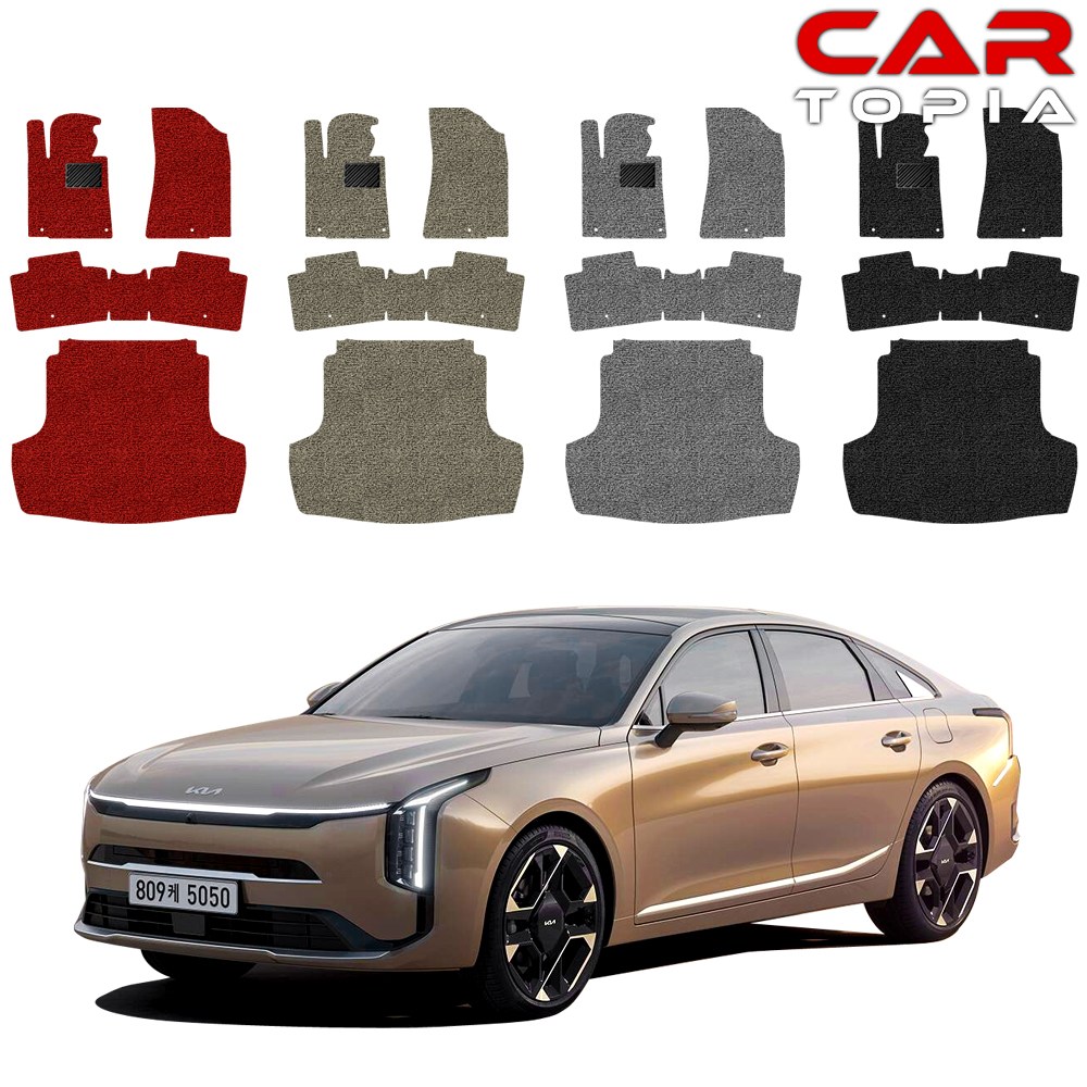 카토피아 2026 더뉴 K8 페이스리프트 코일매트 1열+2열+트렁크 풀세트 가솔린 하이브리드 LPG 카매트 99,000원