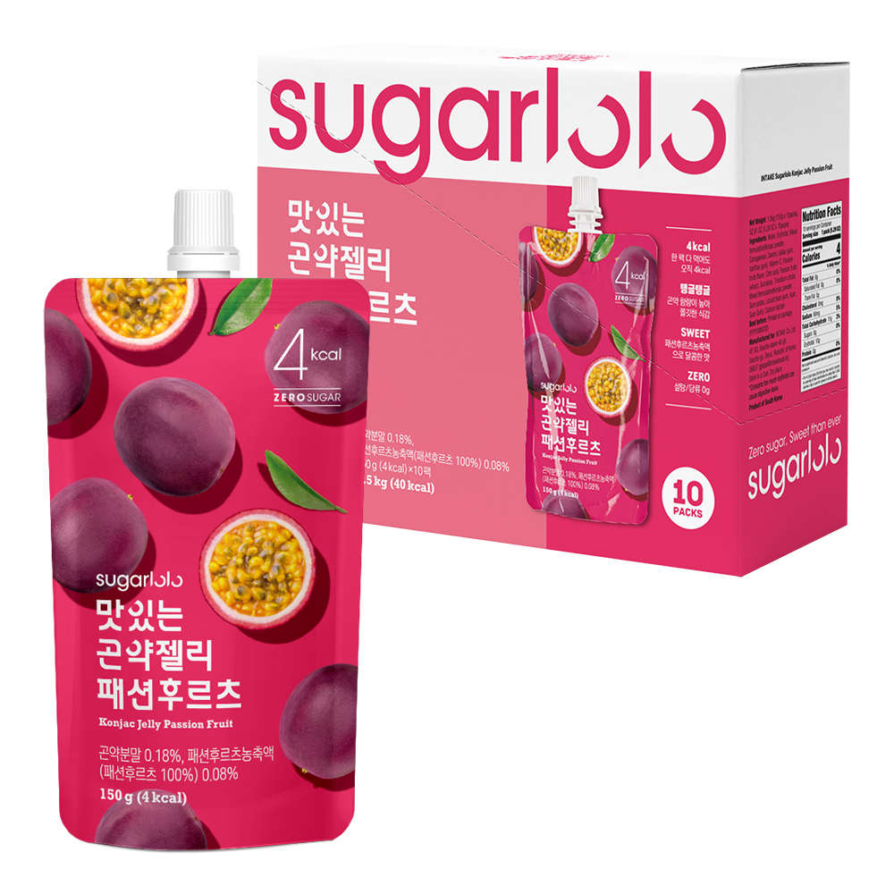 슈가로로 맛있는 곤약젤리 패션후르츠 11,770원
