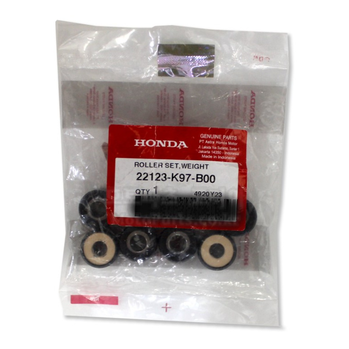 HONDA 더뉴 PCX125 150 (18-20년식) - 무버블 베어링 20g 무브볼 웨이트롤러 (정품), 1개 10,000원