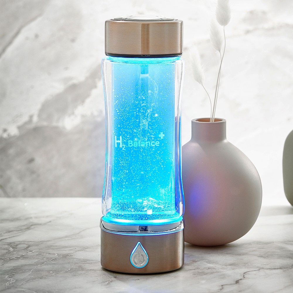 오마주 수소수 제조기 생성기 H2B-H20 백금 티타늄 친환경 유리 350ml 고농도 전기환원 휴대용 텀블러 98,000원