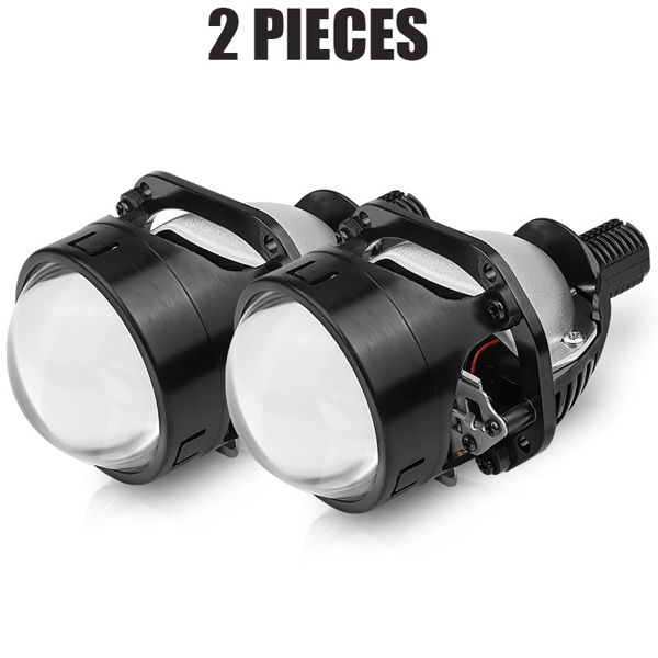 LED 헤일로 엔젤 아이즈 프로젝터 렌즈 하이 로우 빔 Bi LED 조명 H4 H7 9005 HB3 9006 HB4 자동차 헤드라이트 개조 2.5 인치 80mm 57,560원