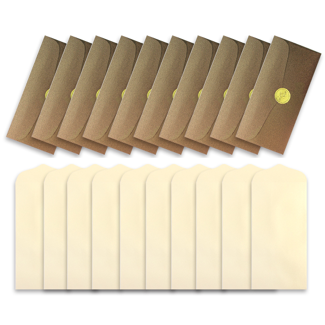 럭셔리펄 세로형 용돈봉투 10p + 럭셔리 펄 용돈봉투 10p 세트 13,490원