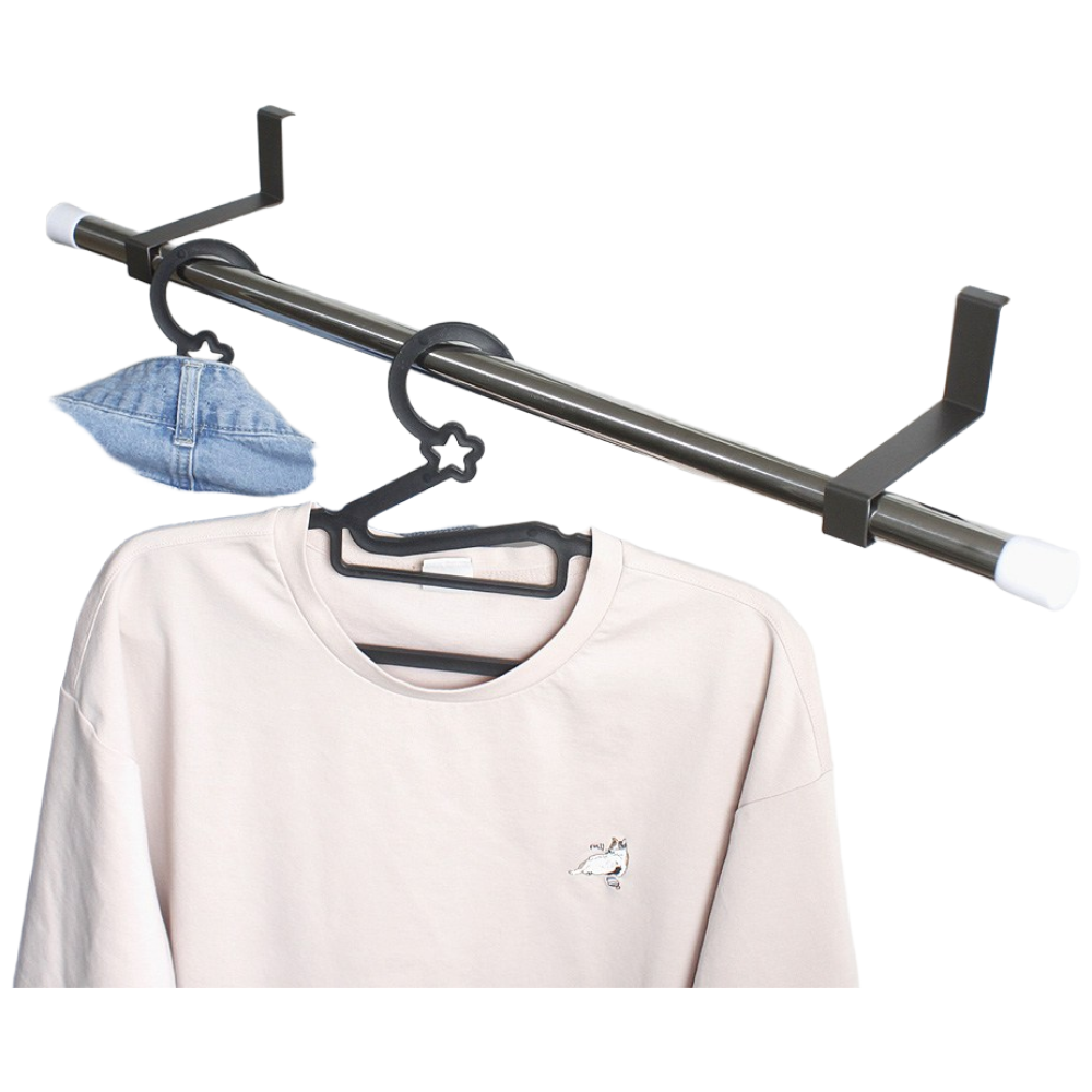 무타공 창틀건조대 미니 빨래건조대 수건걸이, 1개, 단일색상 10,300원