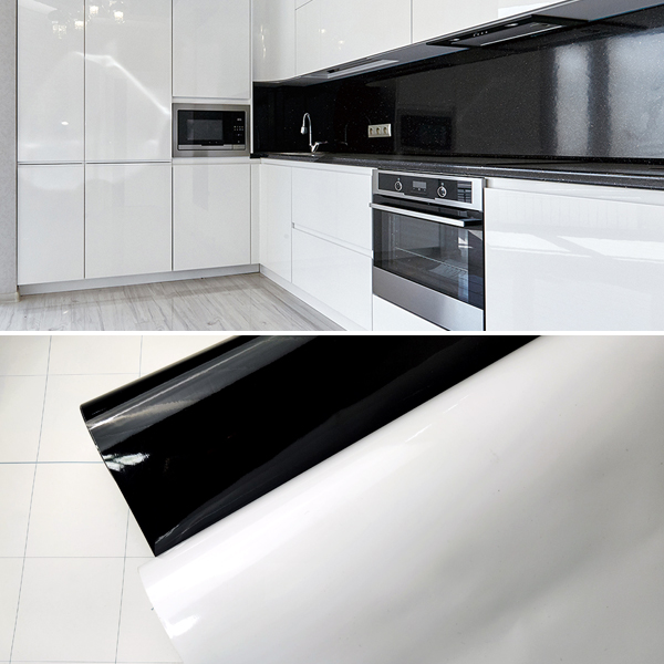 두꺼운 인테리어필름 시트지 고광택 하이그로시 유광 화이트 가구 싱크대 서랍장 필름지 2M 무료배송, 고광택화이트 IPS-166 9,900원