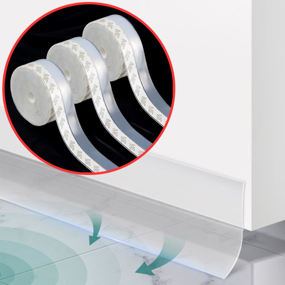 생활톡 35mm 실리콘 문틀 현관문 바람막이 해충 방풍 차단 테이프 5m 9,670원