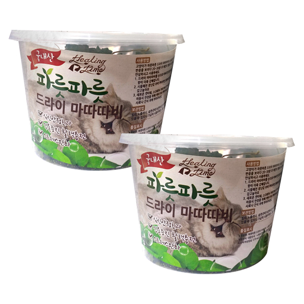 힐링타임 고양이 파릇파릇 드라이 10,000원