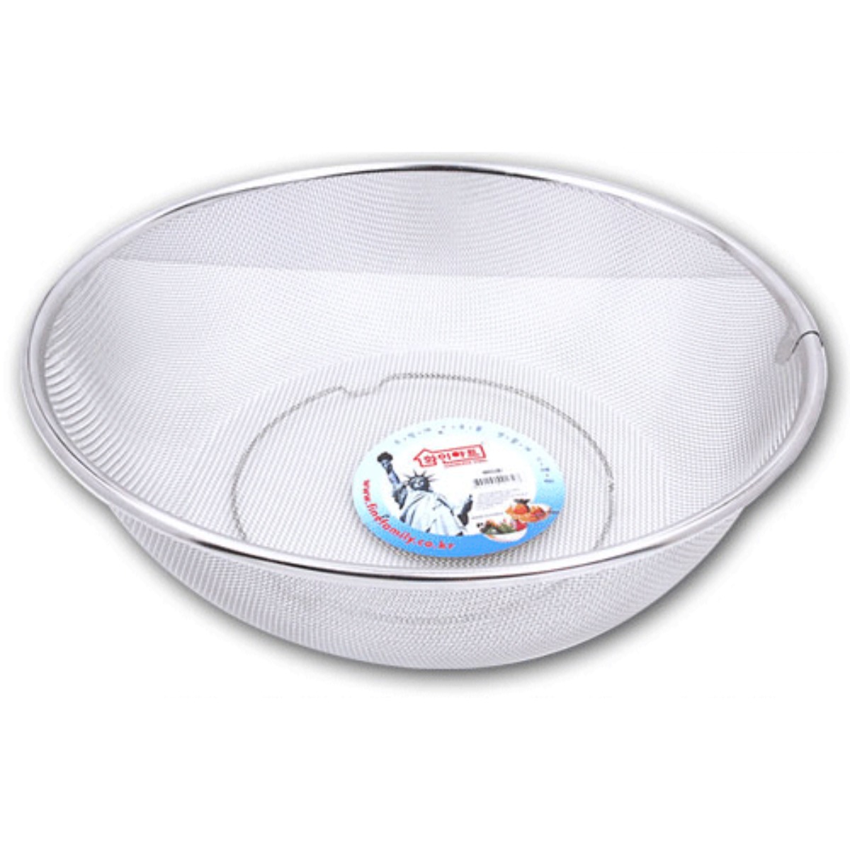 [DAMDA] 국내생산 스텐304 야채바구니 채망 소형 소쿠리 채반 바구니, 스테인레스, 1개 12,800원