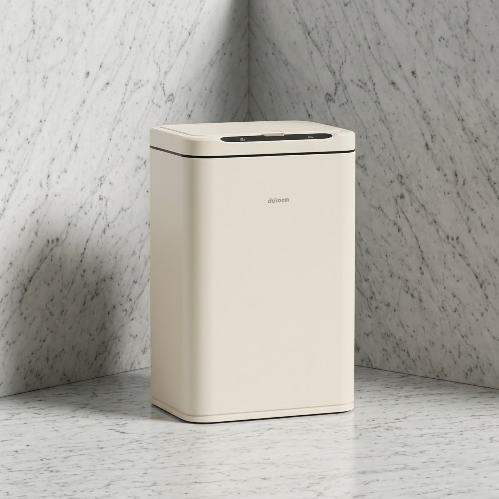 다룸 자동센서 스마트 스테인리스 휴지통 일반형, 아이보리 44,900원