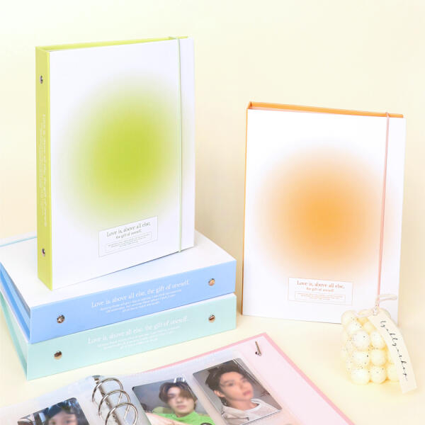 아트박스/워너디스 블러쉬 A5 6공 포카 바인더 앨범 세트 18,000원