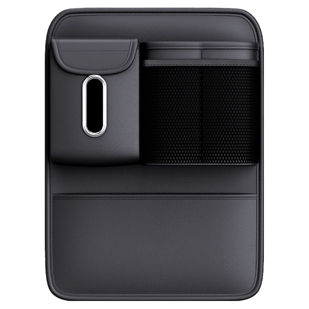 리버폭스 등받이 티슈케이스 멀티 수납 킥매트, 블랙, 1개 15,900원