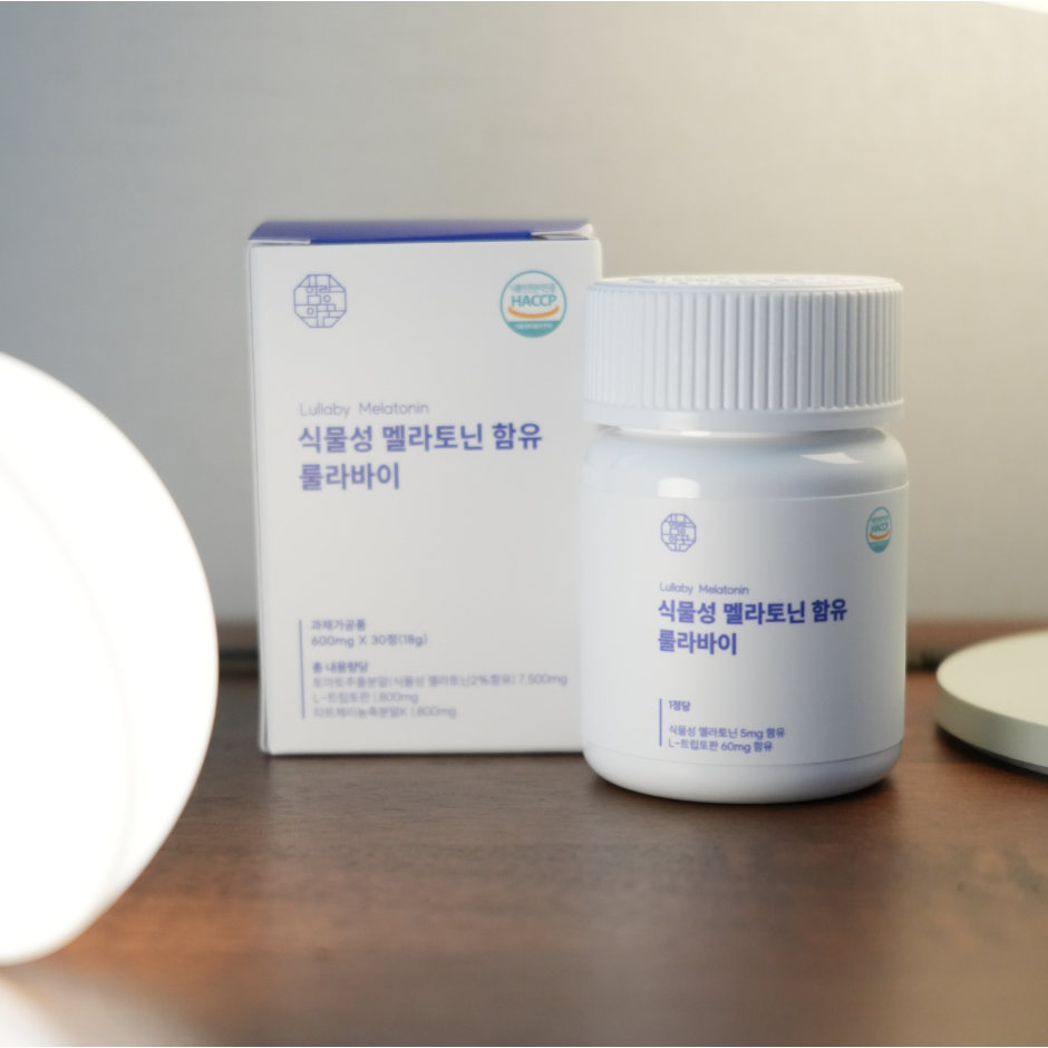 함량의꿈 고함량 미국 식물성 멜라토닌 5mg 식약청인증 룰라바이 71,400원