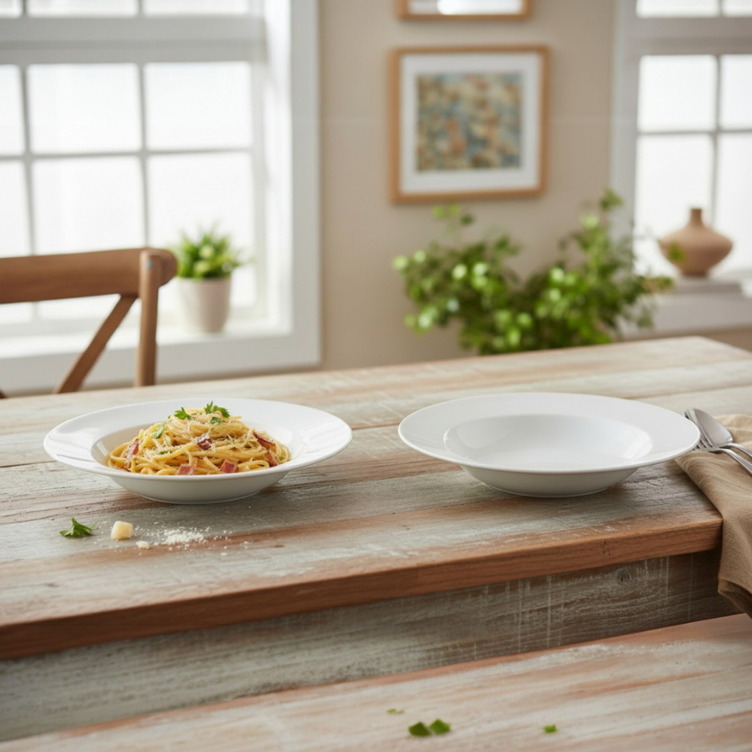 라크(RAK) 포셀린 호텔웨어 M 딥플레이트(파스타) 26cm 2P, 2개, 화이트 36,900원