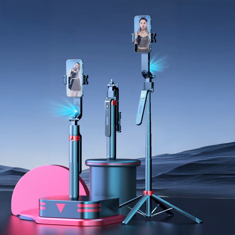 [싸더라] AI 360도 자동추적 셀카봉 삼각대 블루투스 리모컨 포함 촬영용 스마트폰 스탠드 54,890원