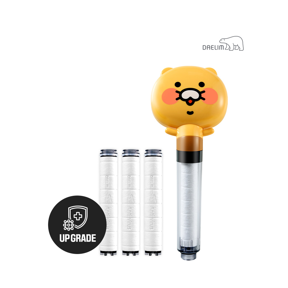 대림바스 디클린 카카오 샤워기(춘식이)+항균 플러스 리필필터(3개입) SET 35,800원