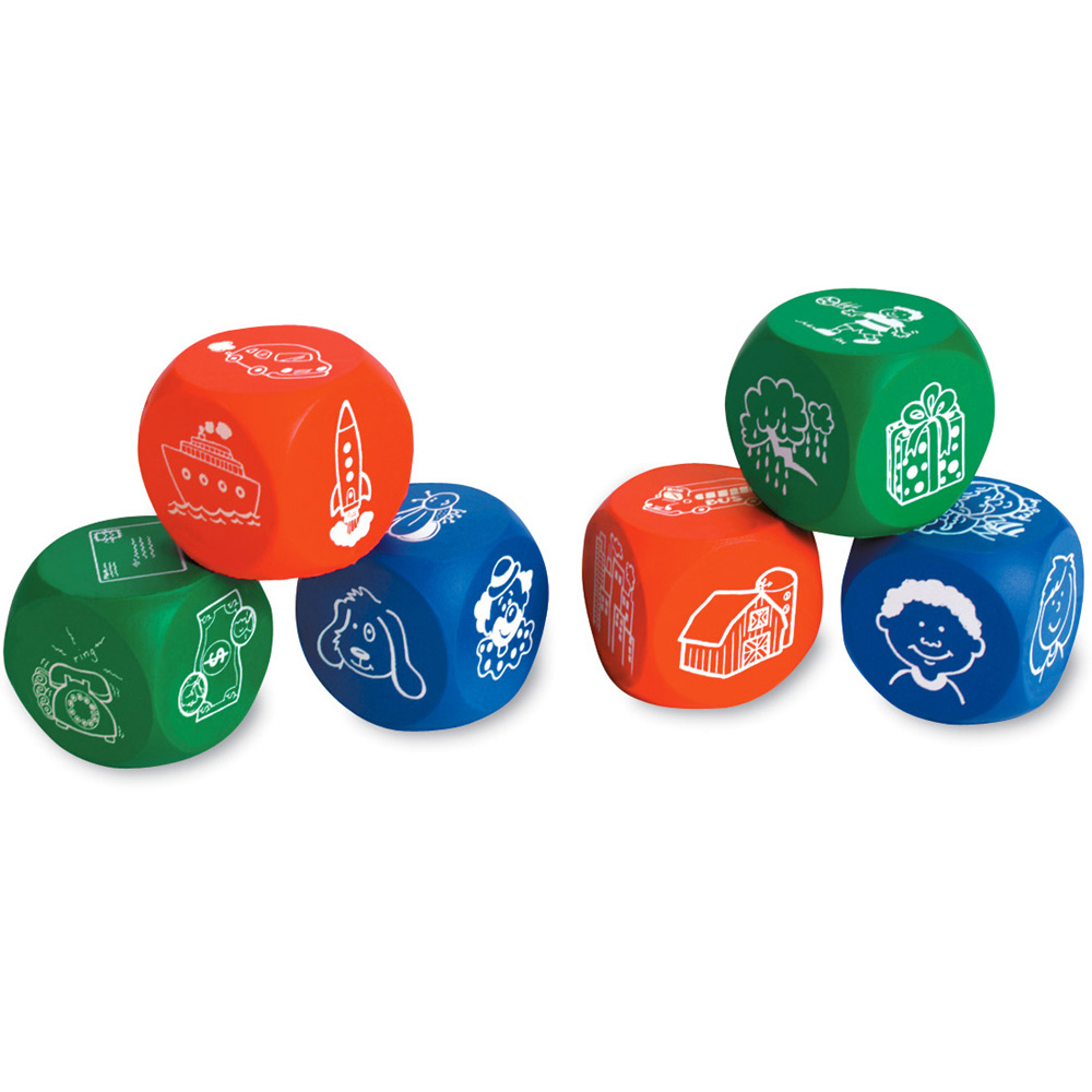 러닝리소스 LER 7021 이야기 만들기 그림 주사위 (6개) 창의학습교구 14,000원