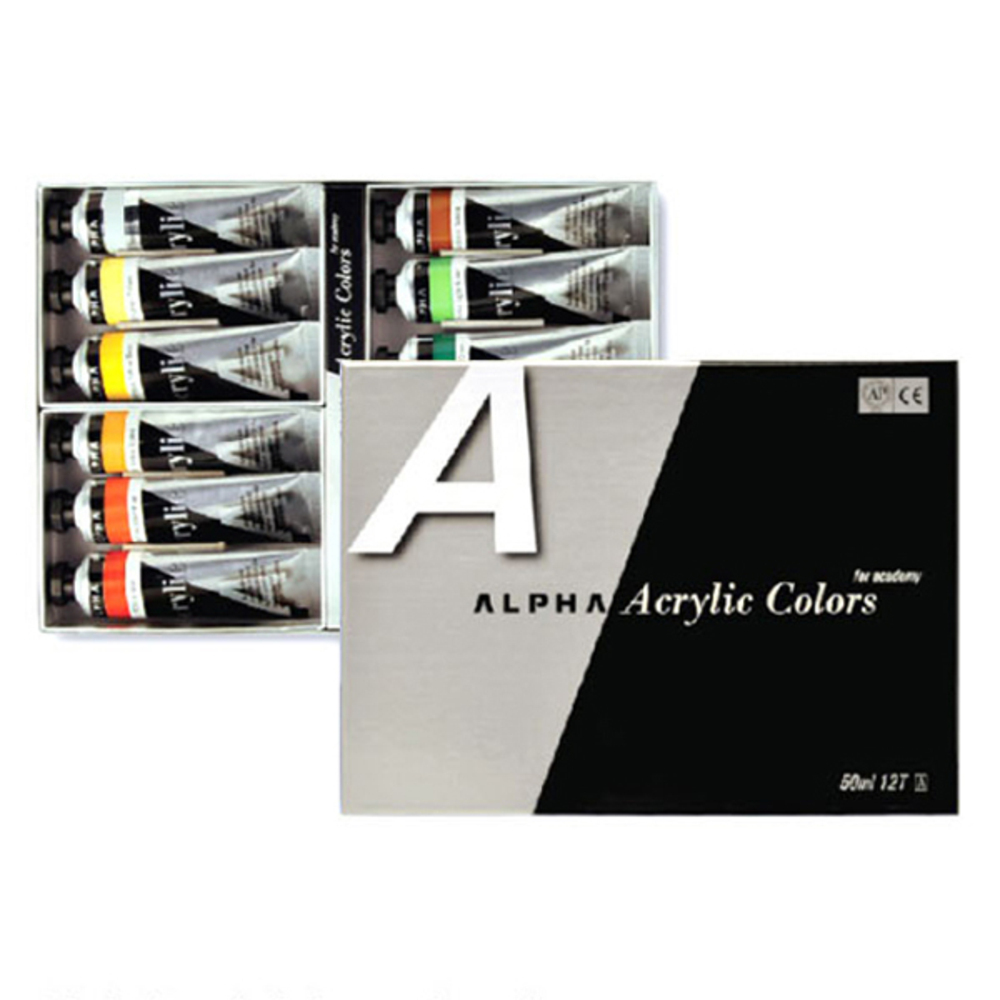알파색채 실버 아크릴물감 A세트 29,160원