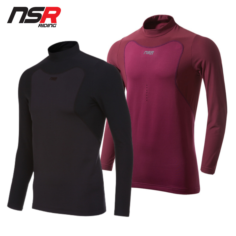 NSR 남성 폰도 터틀넥 기모 긴팔 베이스레이어 자전거 겨울 이너웨어 내의 내복 속옷 69,000원