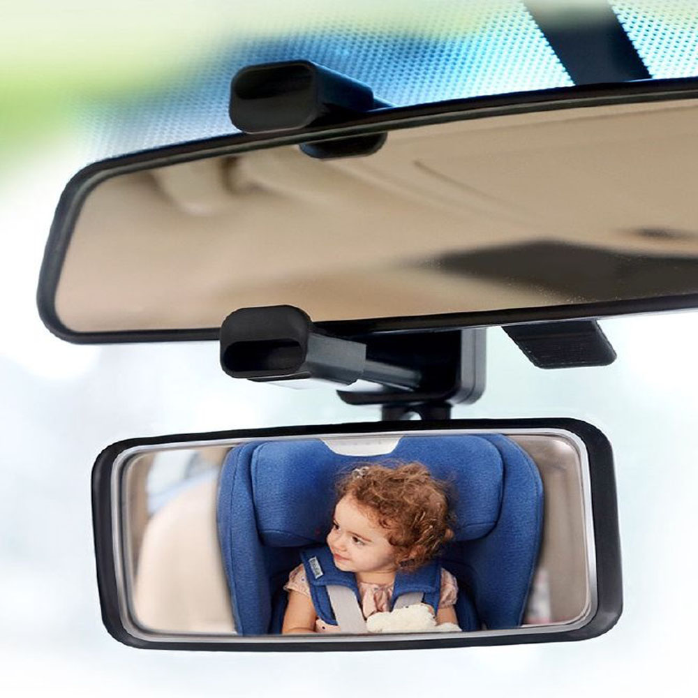 벤투로스 베이비 실내 안전 룸미러 퍼펙트 차량용 와이드 룸밀러 보조미러백 거울 사각지대 사이드미러, 1개, 블랙 12,900원