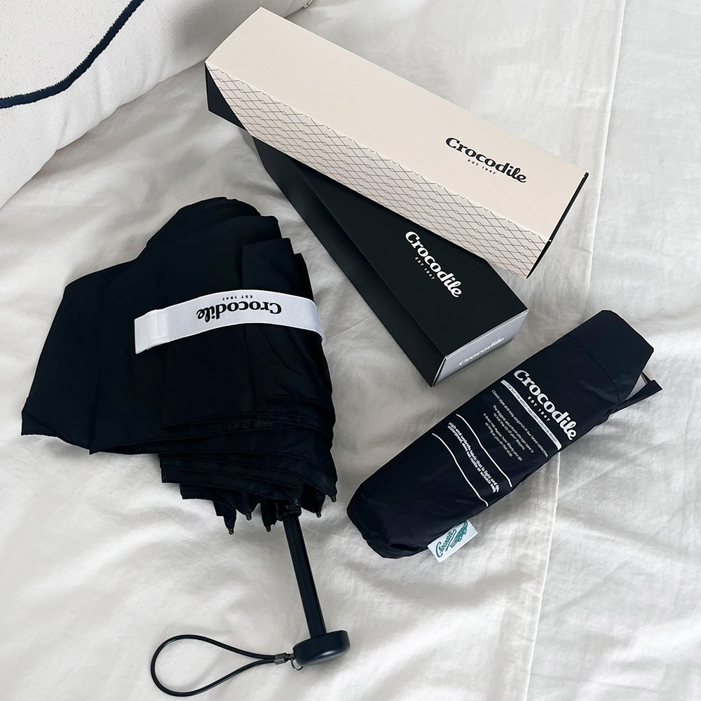 크로커다일 카본 초경량 104g 3단 케이스 우산 27,900원