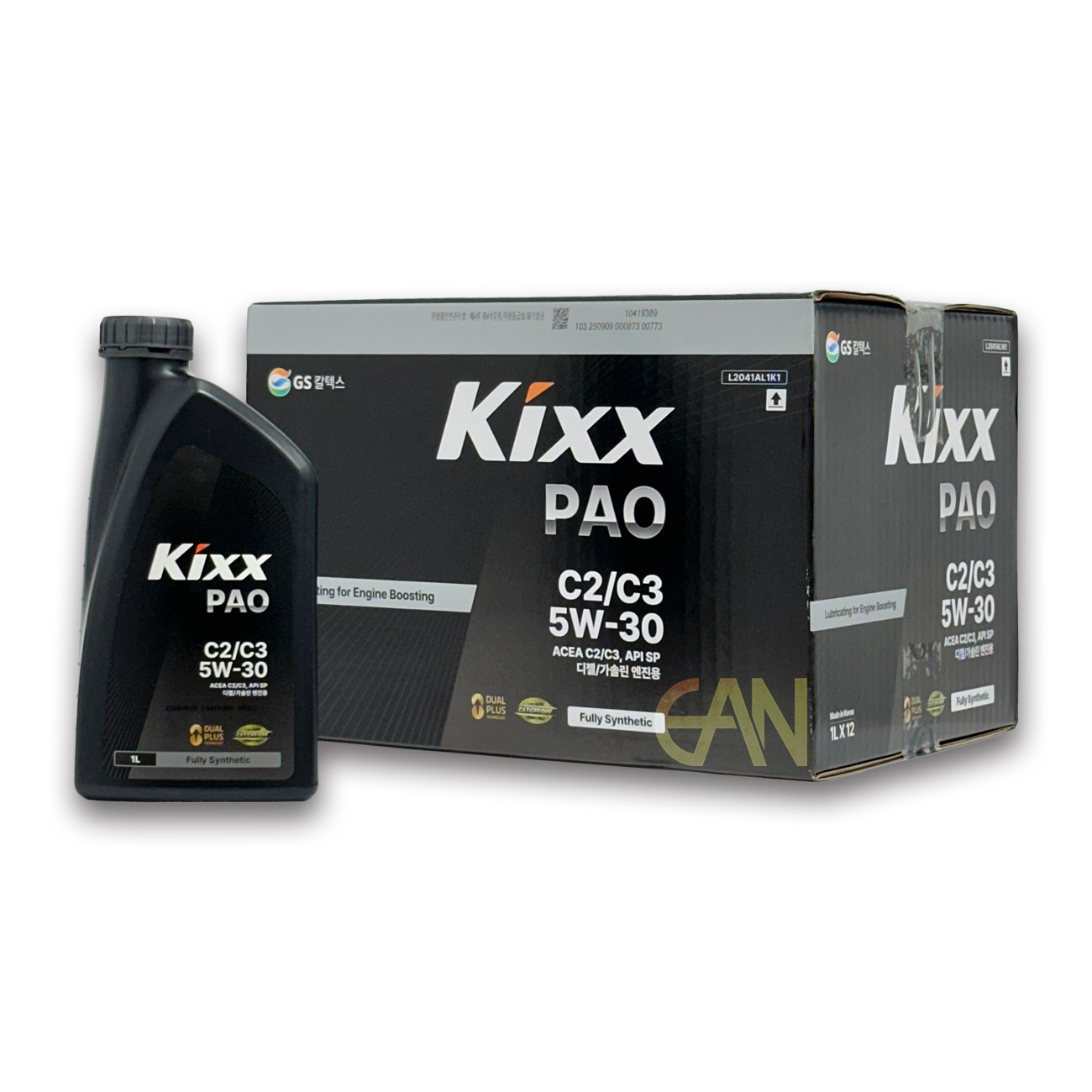 킥스파오 KIXX PAO C2/C3 5W30 1박스(1리터 12개) 디젤 엔진오일 168,000원
