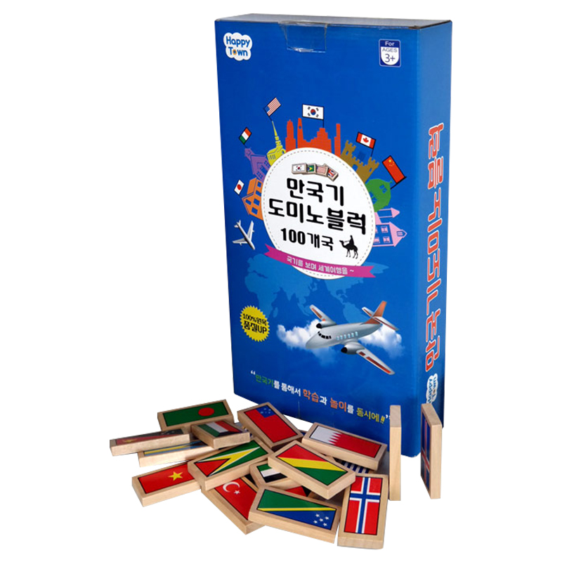 해피타운 100개국 만국기 도미노 100피스 25,350원