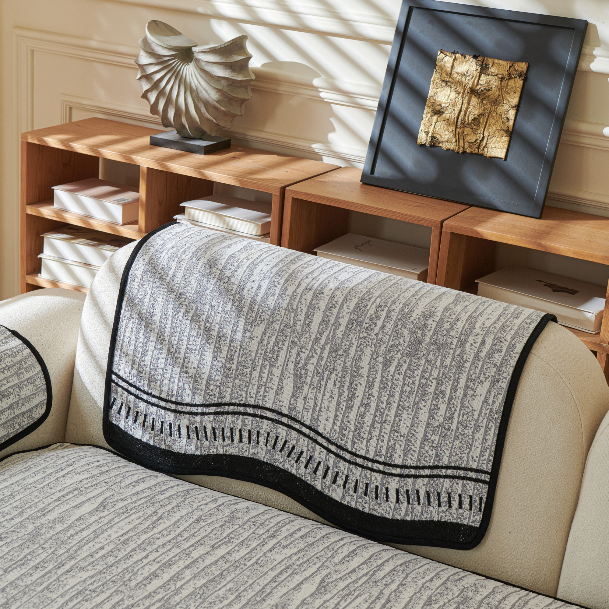 Olivet 누빔 셰니얼 쇼파패드 부드러운 논슬립 사계절 공용 22,840원