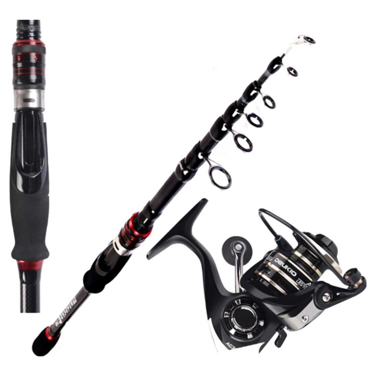 피싱파피 가성비 최강 접이식 입문자 중급용 루어세트 구멍치기부터 루어 원투까지 한번에 48,910원