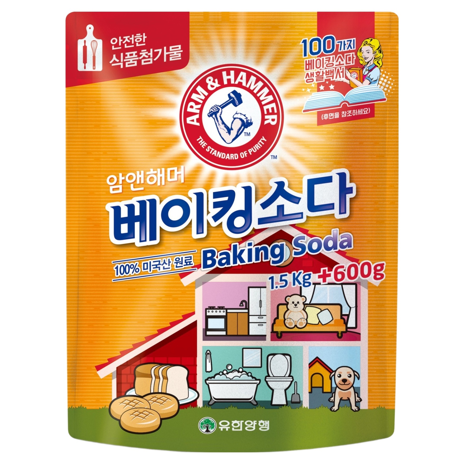 암앤해머 베이킹소다, 2.1kg, 1개 7,320원