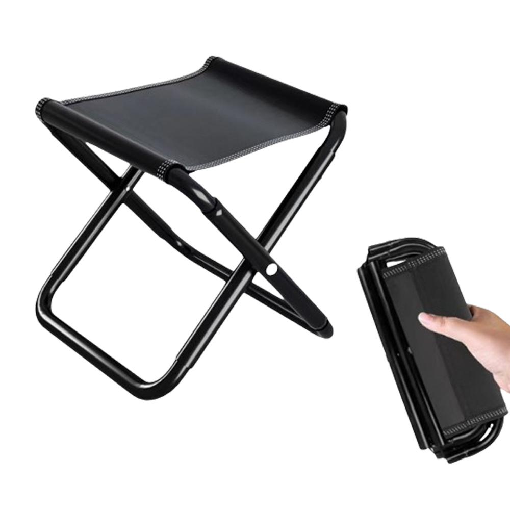 아웃사이드업 초경량 휴대용 접이식 미니 의자, 1개, 블랙 7,900원