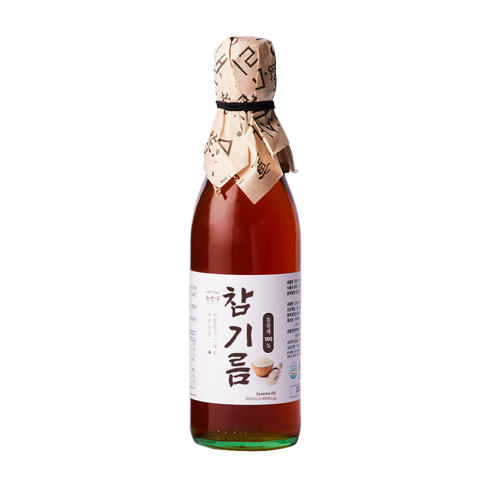 류명가 참기름, 1개, 300ml 18,900원