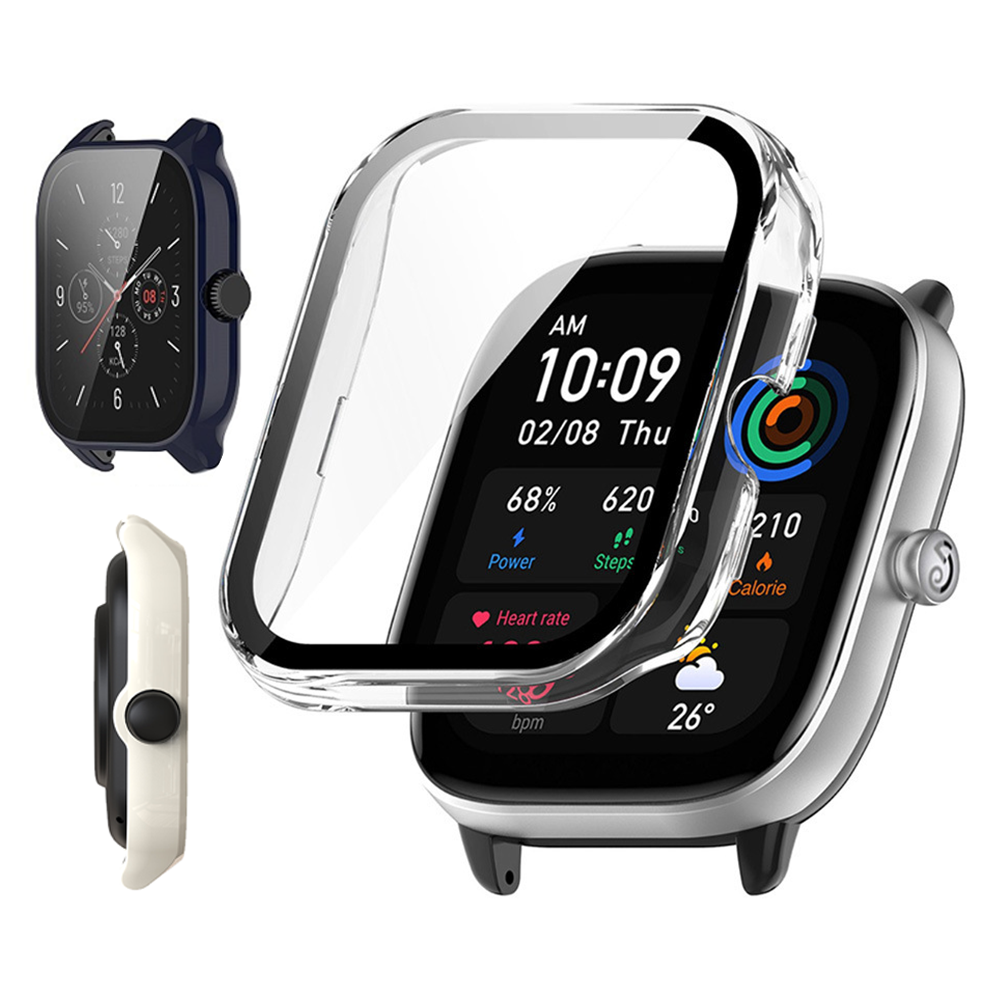 아이디스킨 어메이즈핏 GTS4 GTS4 mini 호환 풀커버 강화유리 올인원 PC 케이스, 투명 (강화유리PC) 3,400원