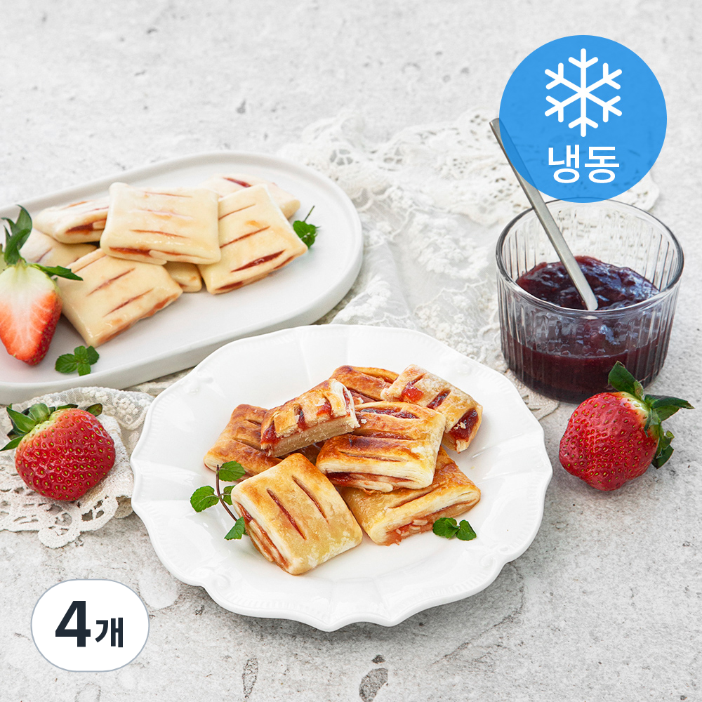 맨치트 미니 딸기쨈파이 (냉동), 345g, 4개 23,330원