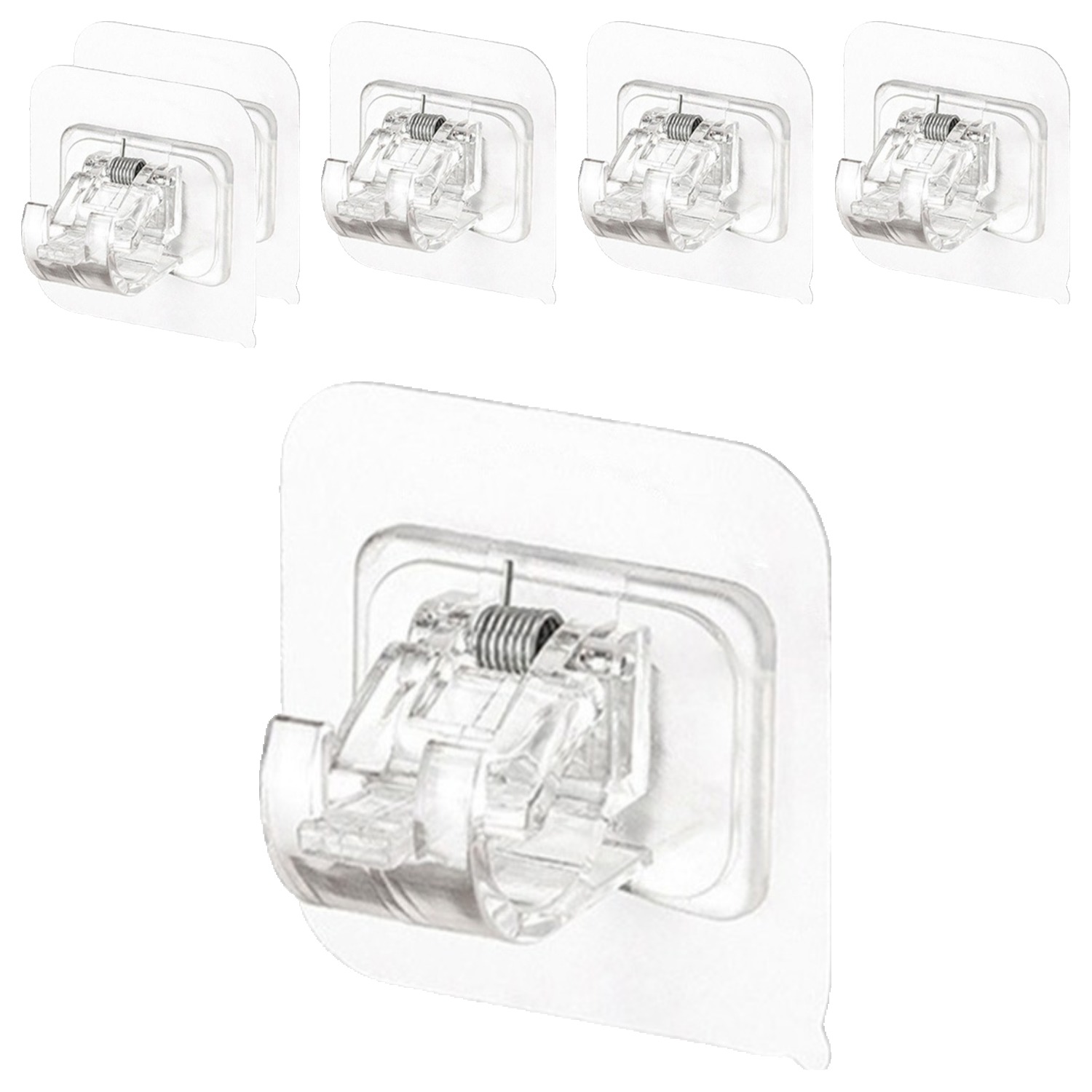 리빙홈디테일 무타공 부착식 압축봉 ABS 브라켓 NXT-017 2,970원