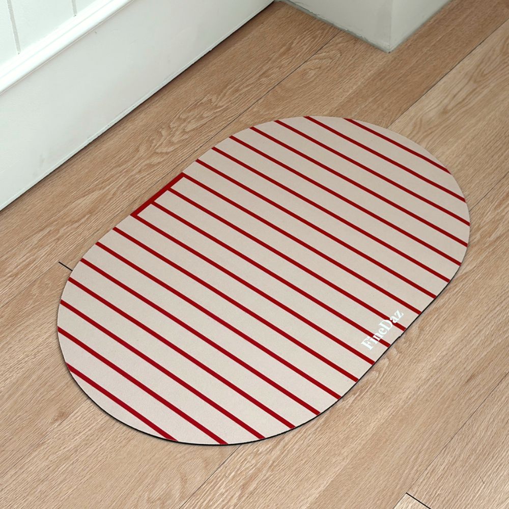 파인다즈 모던 스트라이프 빨아쓰는 규조토 발매트 10,900원