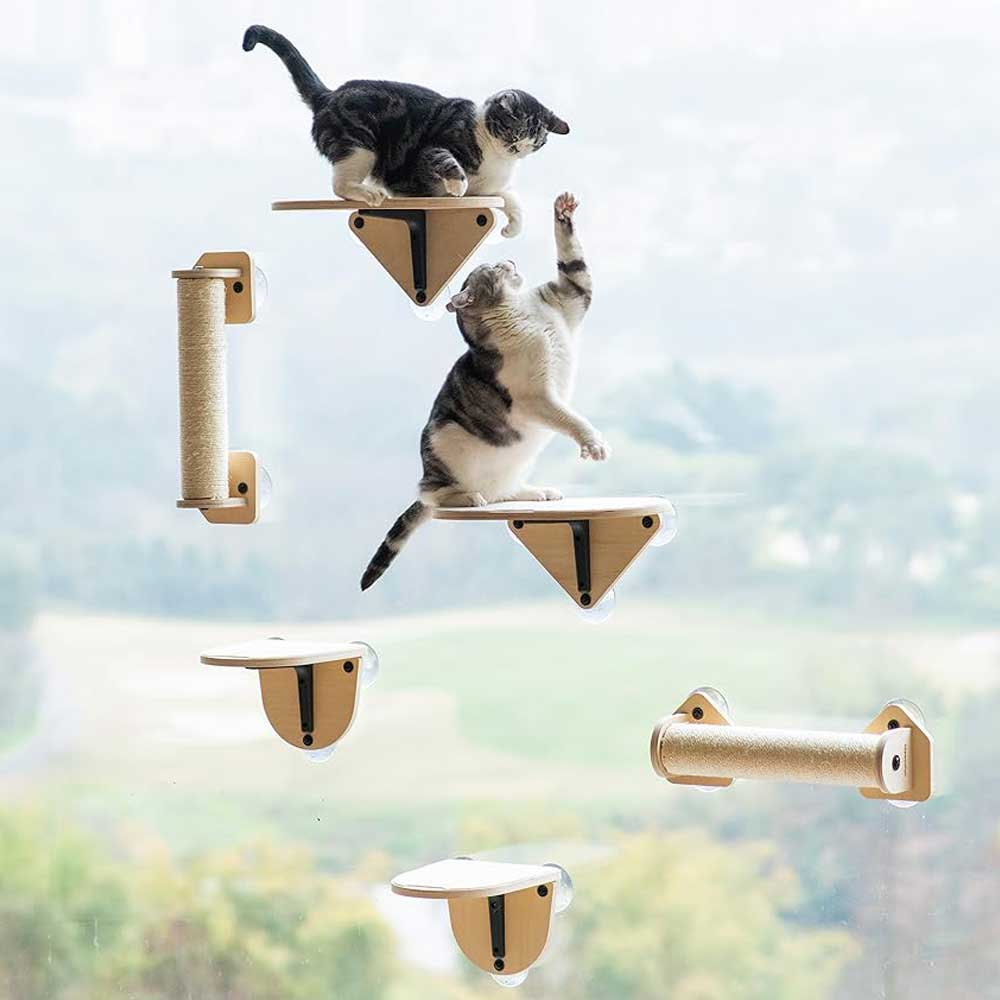 카무라라 고양이 창문 캣타워 계단 17,400원