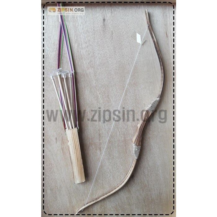 민속마당 대나무 활/국궁/어린이 활/활쏘기/민속 놀이(활+화살5개) 10,000원