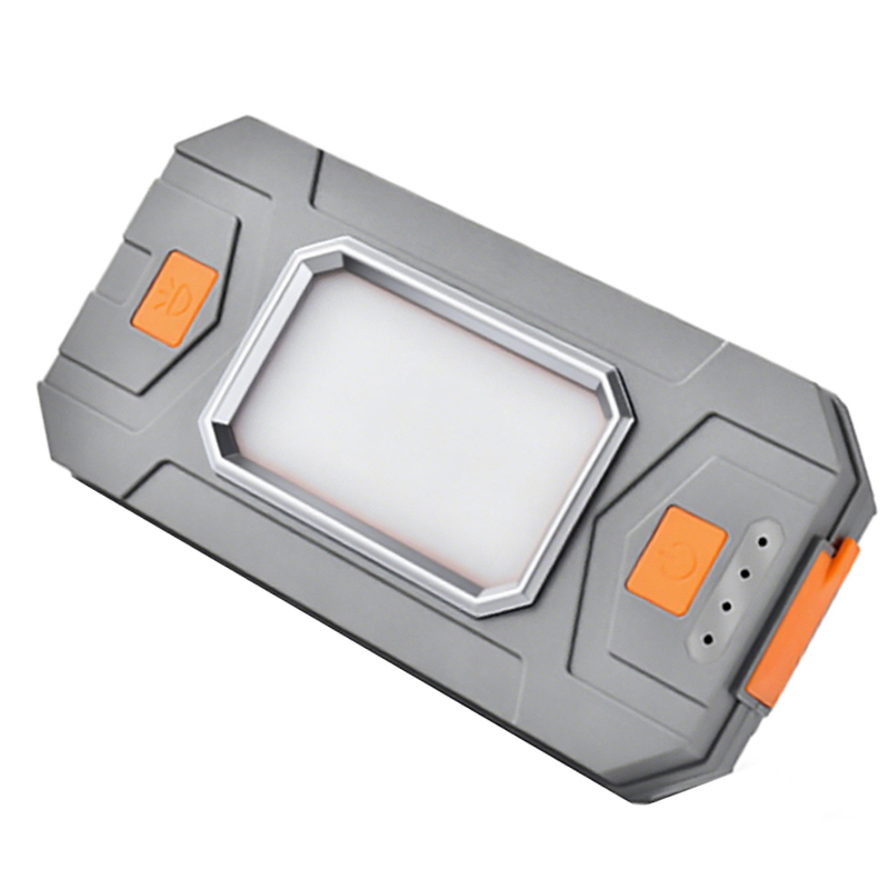 휴대용 캠핑랜턴 충전식 LED 작업등 캠핑조명 방수 자석 10000mAh, 회색, 1개, 현재가 33,860원