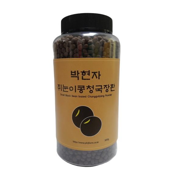 국산 100% 쥐눈이콩 청국장환 500g 24,000원